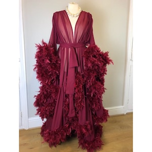 Chiffon dressing gown shop