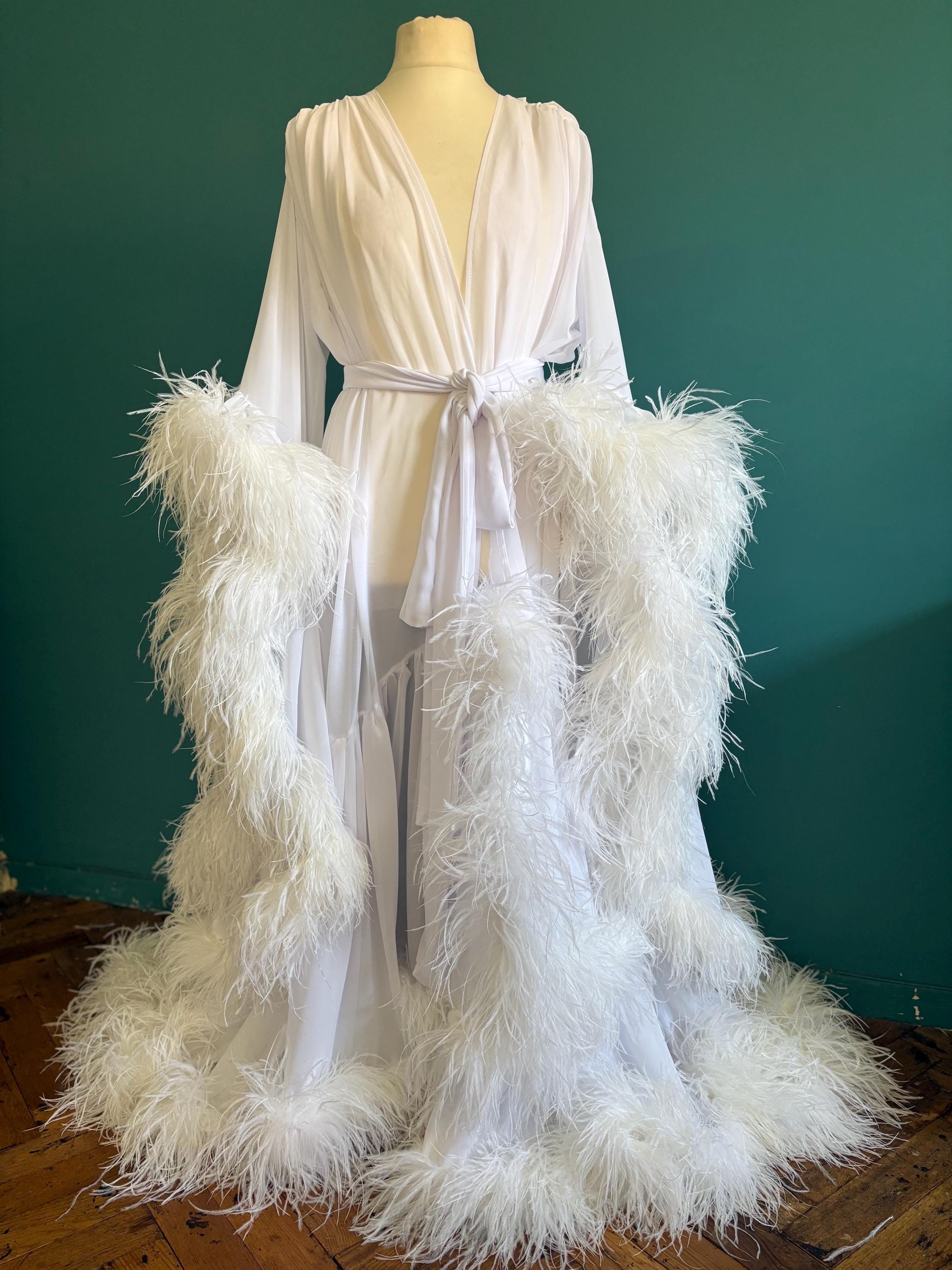 トップス KISHIDAMIKI - ostrich feather bra(WHITE) REAL OSTRICH FEATHER TOP – AKIRA