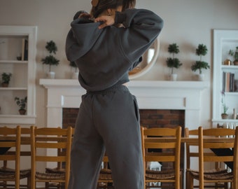 Grey Sweatsuit - Etsy