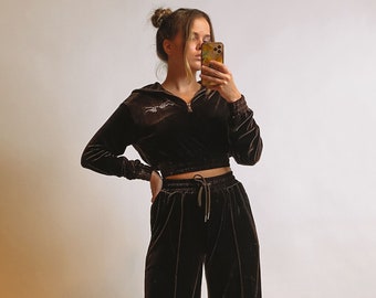 Velour Tracksuit - Etsy