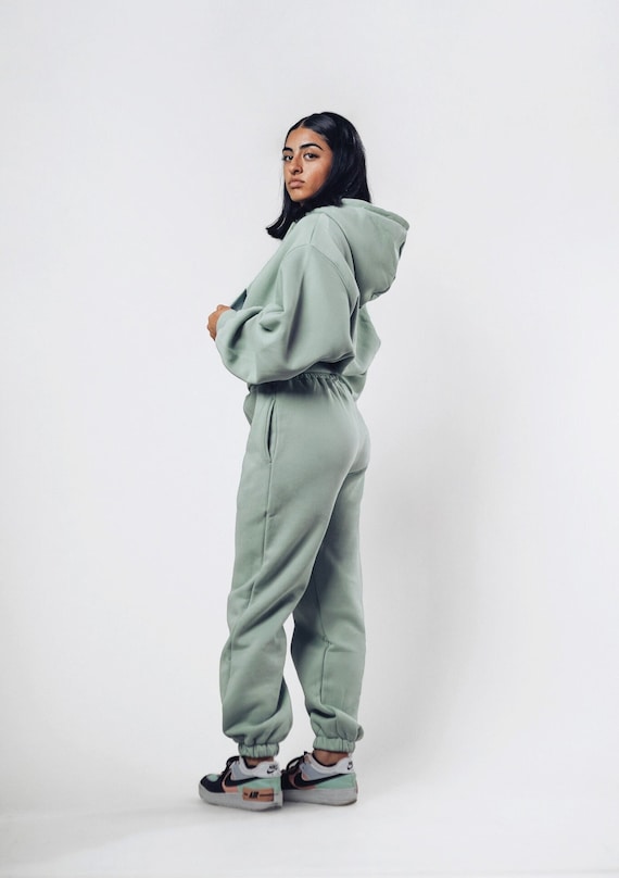 Jasmine Set of Two, Streetwear, 2 Piece Set, Loungewear, Fleece Hoodie and  Joggers, Hoodie and Sweatpants Set, Hoodie Joggers Set,sweatpants 