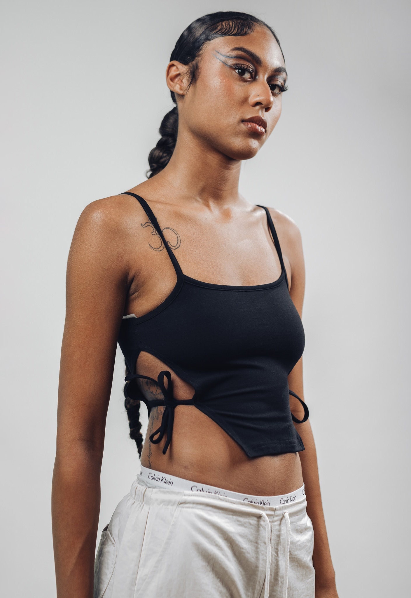 side cut out top