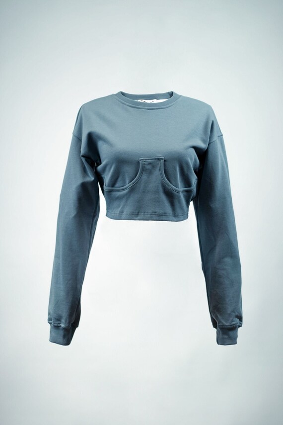 long sleeve corset hoodie