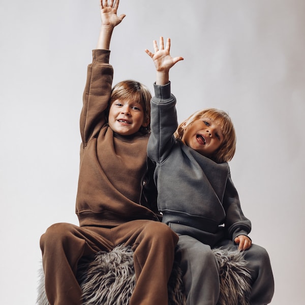 Oversized trainingspak voor kinderen: uniseks peutertrainingspak
