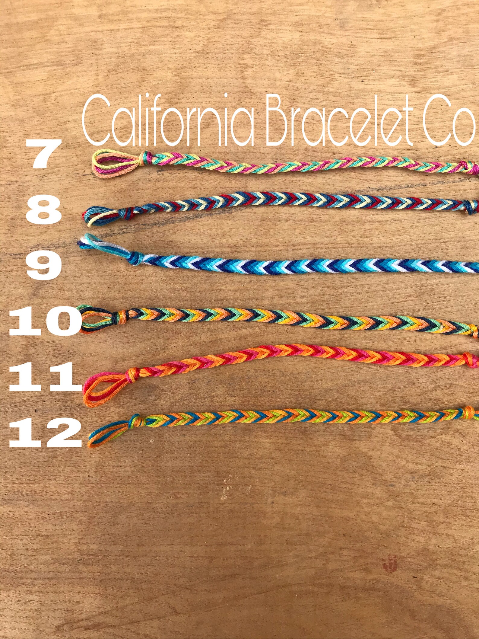 Handmade Fishtail Bracelets Woven Unique bright colors. High Etsy