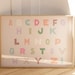 ABC Alphabet Horizontal Print, Digital Download, Wall Art, Nursery ...