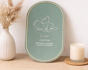 Angel baby Remembrance plaque |  Bereavement plaque | Gifts for baby loss | bereavement gifts | Rememberance gift