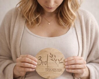 Pregnancy Trimester Milestone Cards | Baby bump | Pregnancy Announcement | Pregnancy photo Prop | Baby prop | Baby photo prop
