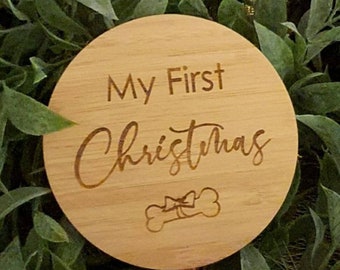 Pet First Christmas | Dogs First Christmas | Cats First Christmas |Christmas Gift | Pet Christmas Photo Prop