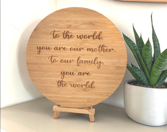 Featured listing image: To the world you are our mother