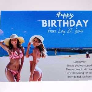 Cartão de aniversário de Bay St.