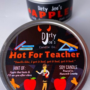 Hot For Teacher (Apple Harvest Scented Candle) (Teacher Candle)