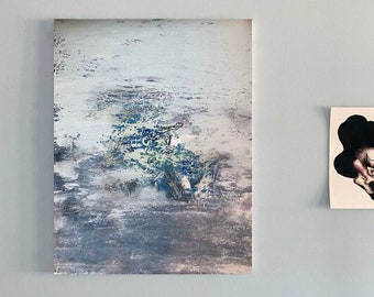 wall art prints, abstract art print: frogger
