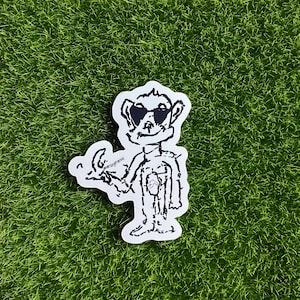 STICKER: Sag Onkel (Affe)