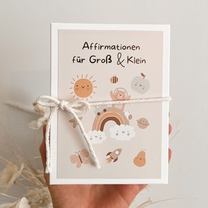 Affirmationen für Kinder, Affirmationskarten, Affitmationen, Affirmation Kinder, Affirmation Schild, Tägliche Affirmationen, Boho Kinder