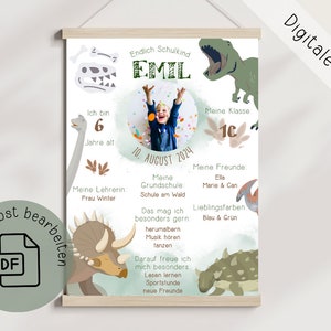 Einschulung Meilensteintafel, personalisierte Meilensteintafel ,Einschulung, Geschenk zur Einschulung, Geschenk für Kinder, Schulkind