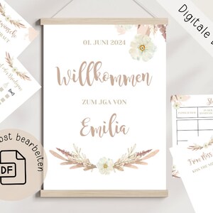 Junggesellinenabschied, JGA, Boho Deko, JGA Spiele, Willkommensschild JGA, Jga Deko, Bride to be, Team Bride, Bachelorette Party, Deko