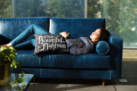 GOTHIC NIGHTMARE Throw Pillow