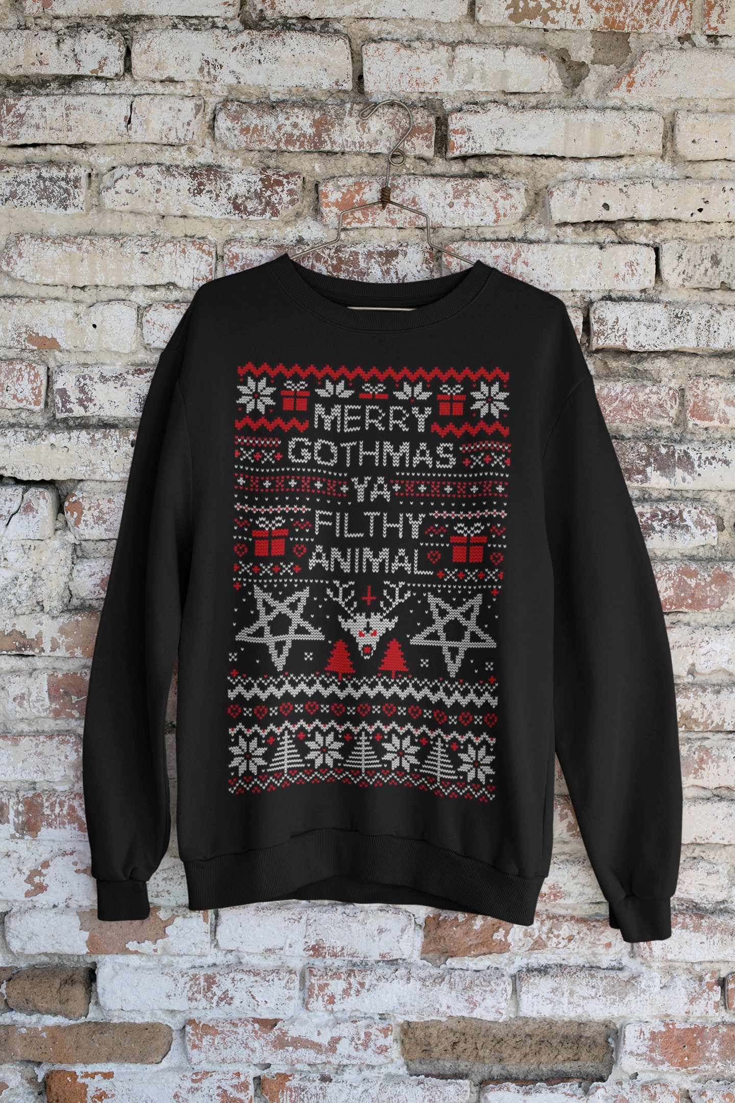 Religious Gothic Sweater