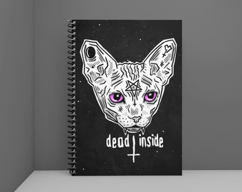 Black Notebook Etsy Uk