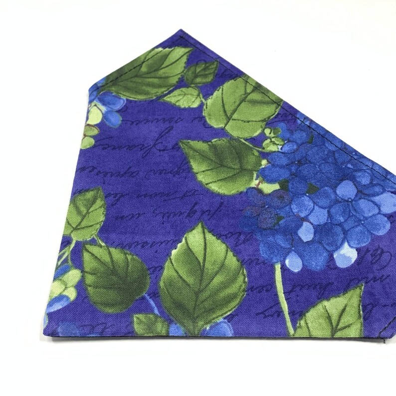 Blume Pet Bandana Himmlische Hortensie Hund Bandana Etsy