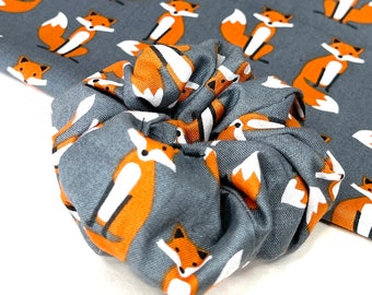 Clever Fox Scrunchie | Hair Ties | Hair Scrunchies | Hair Elastics