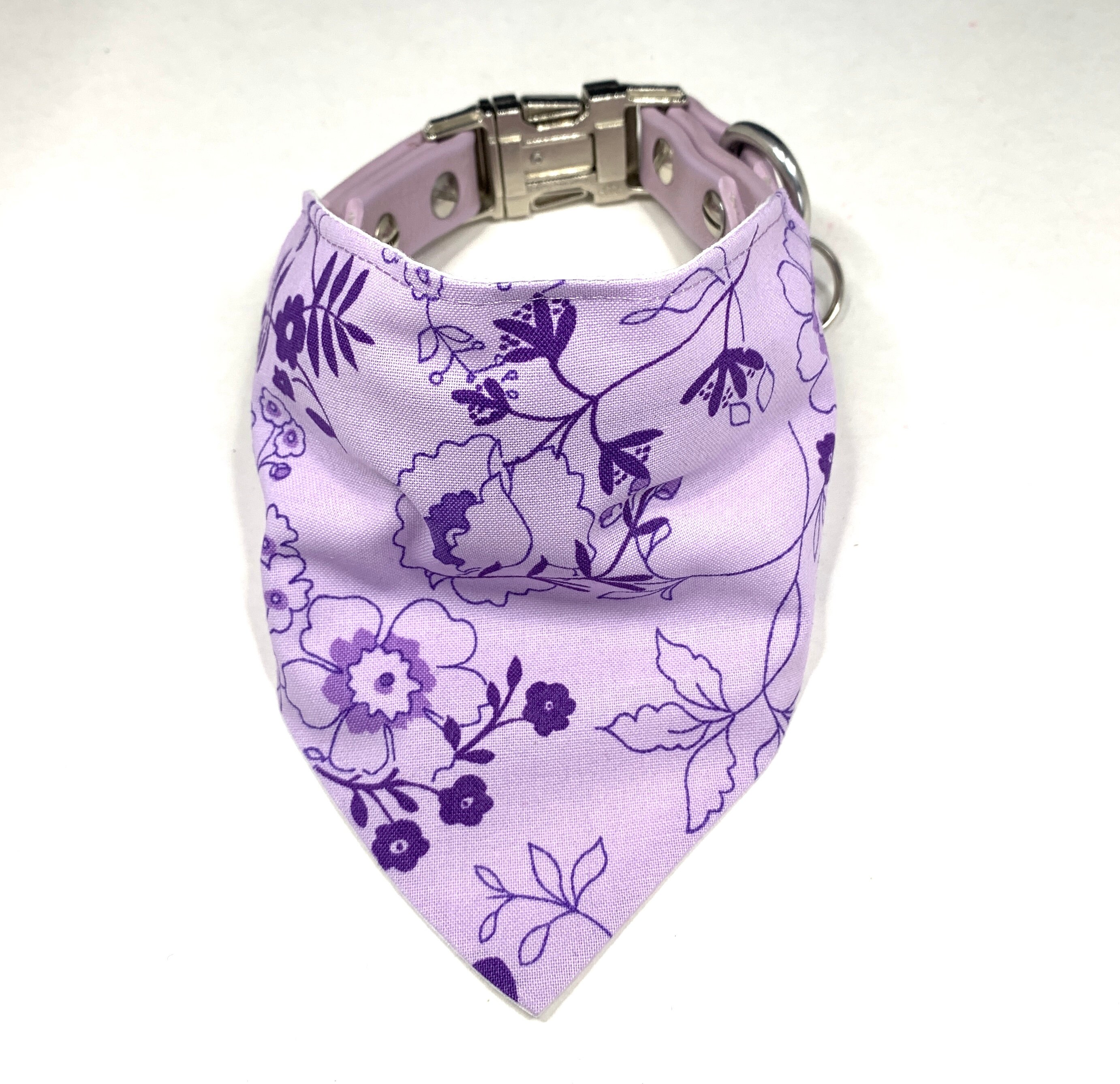 Purple Garden Pet Bandana Dog Bandana Cat Bandana Pet Etsy