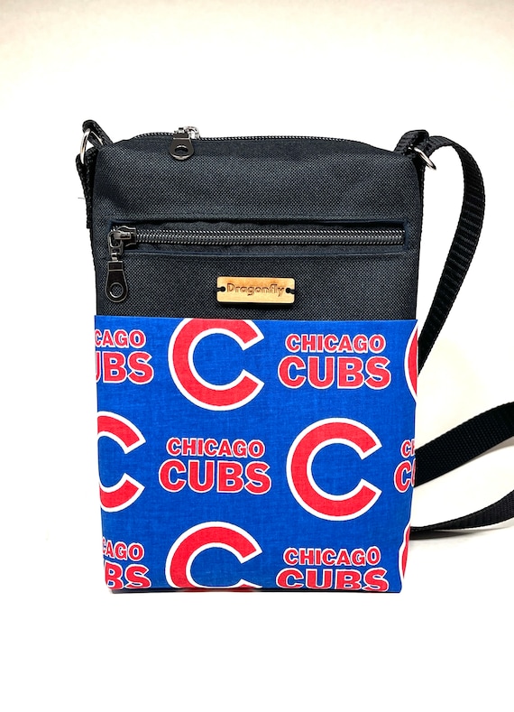 Chicago Cubs Black Pebble Fold Over Purse – Clark Street Sports