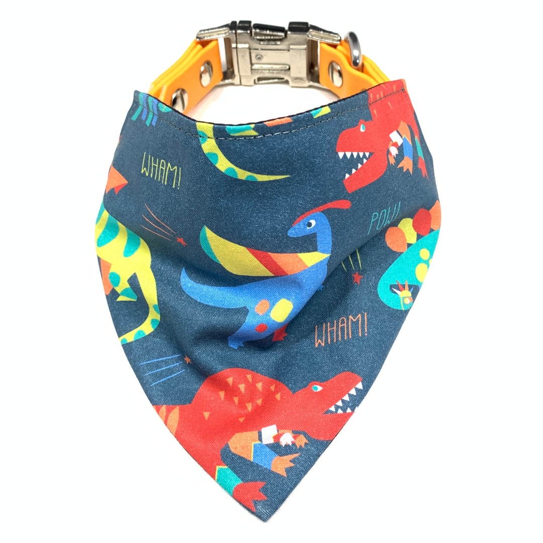 Dynamite Dinosaurs Pet Bandana Dog Bandana Cat Bandana Etsy