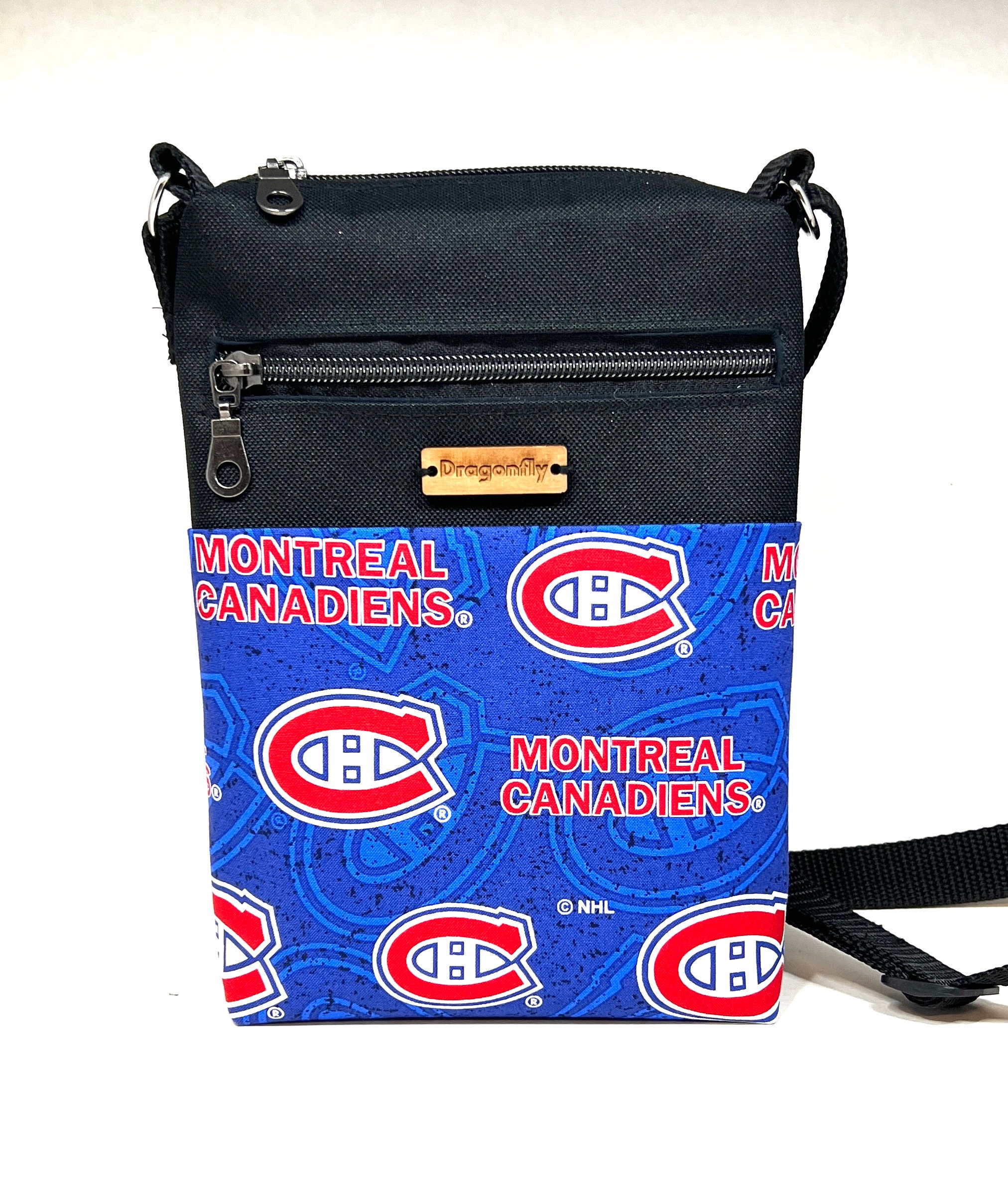 NHL Montreal Canadiens Adjustable Crossbody Bag over the