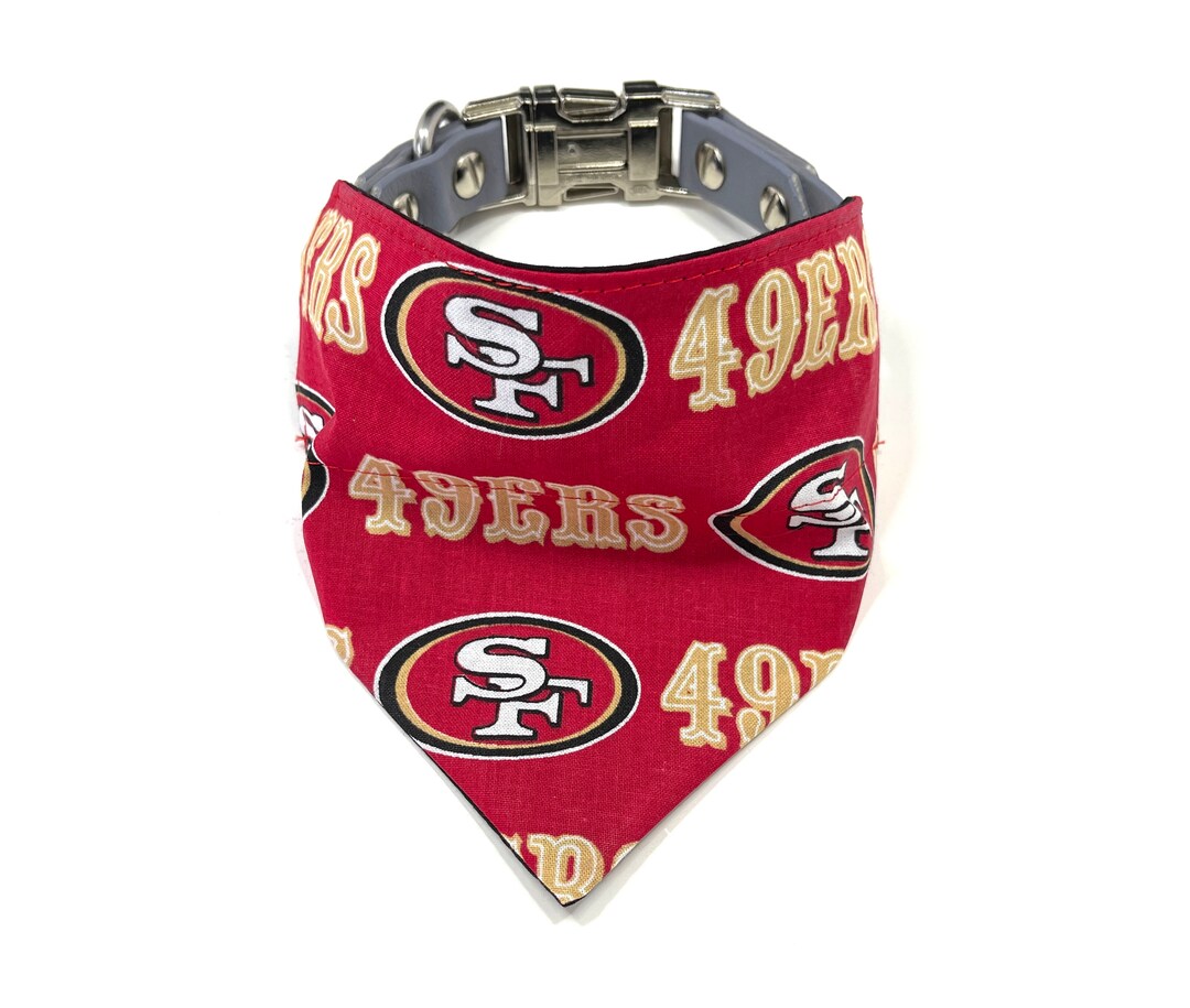 San Francisco 49ers Dog Bandana
 NFL San Francisco 49ers Pet Bandana Dog Bandana Cat Etsy