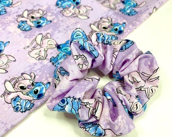 Lilo & Stitch Scrunchie - Boochi-boo (boyfriend/girlfriend) | Hair Ties | Hair Scrunchies | Hair Elastics