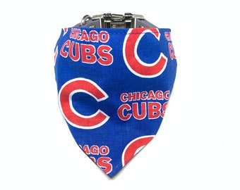 Bandana per animali domestici MLB Chicago Cubs / Bandana per cani / Bandana per gatti / Bandana per animali domestici MLB / Accessori per animali / Abbigliamento per animali / Forniture per animali