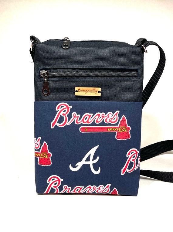 MLB Atlanta Braves Adjustable Crossbody Bag Over the 