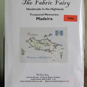 Cross Stitch kaart borduurpakket, Madeira (14-count Aida stof)