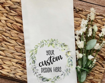 Personalized Full Color Tea Towel, Personalized Photo Towel,   Wedding Gift, Housewarming Gift, Personalized Dish Towel