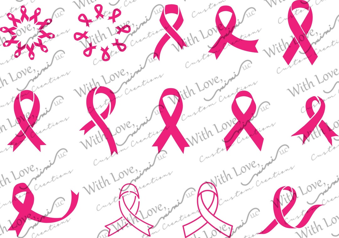 Awareness Ribbon Bundle II PNG SVG Files - Etsy