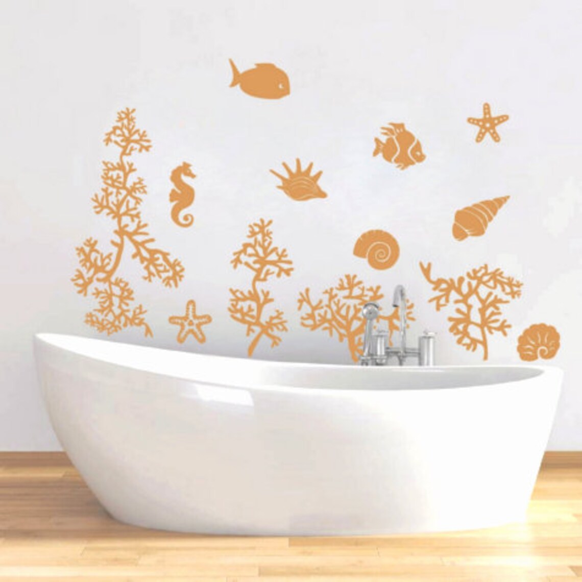 Coral Reef Fish Wall Decals Sticker adik1322 Etsy
