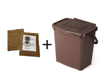 7L No Odor Kitchen Bin For Food Waste With Microorganisms Biofilter