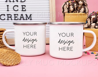 Ice Cream Mockup Etsy