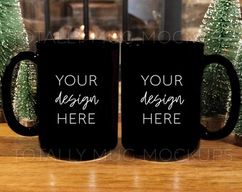 2 Mugs Mockup Etsy