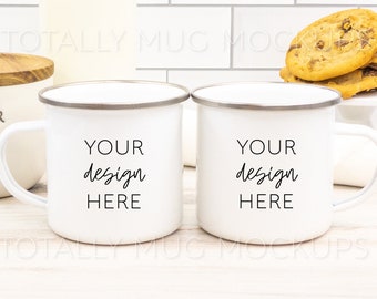 2 Mugs Mockup Etsy