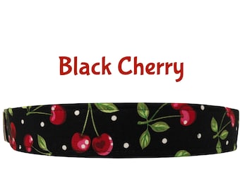 Black Cherry Day Dog Collar| Shamrocks Collar|  wide dog collar| large dog collar| Giant| big dog| Mastiff| Greyhound