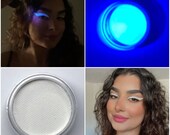 UV White Eyeliner Wet Liners White Water Activated Eyeliner UV Makeup Halloween Makeup Non - Toxic Cruelty-Free Makeup