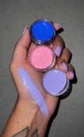 Blue Eyeliner, Pink Eyeliner, Graphic Eyeliner