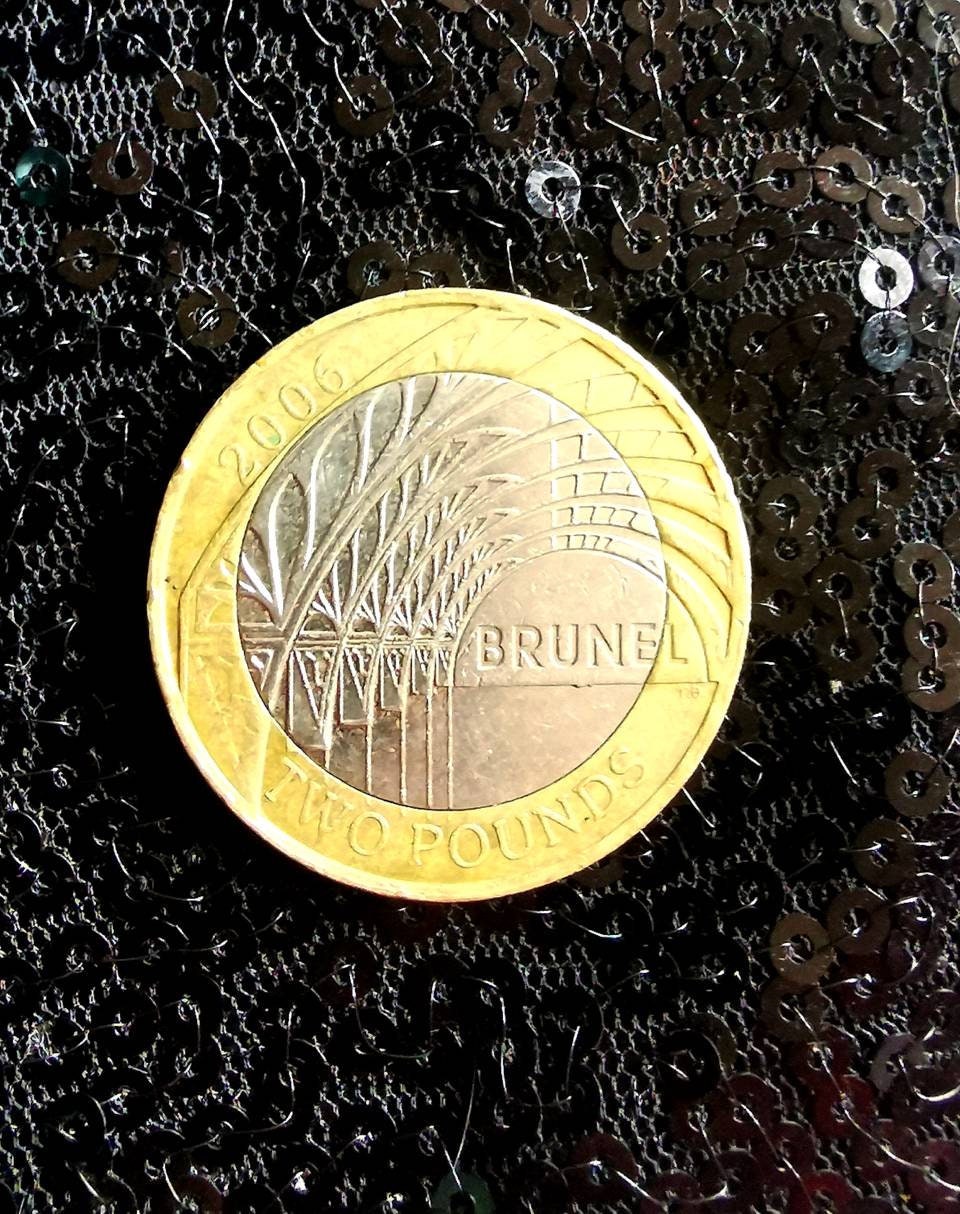 Rare two pound coin - Etsy 日本