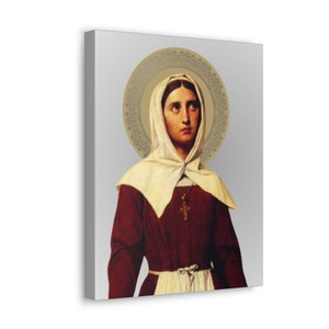 St. Germaine Cousin Portrait (Option 2)  - Canvas Gallery Wraps