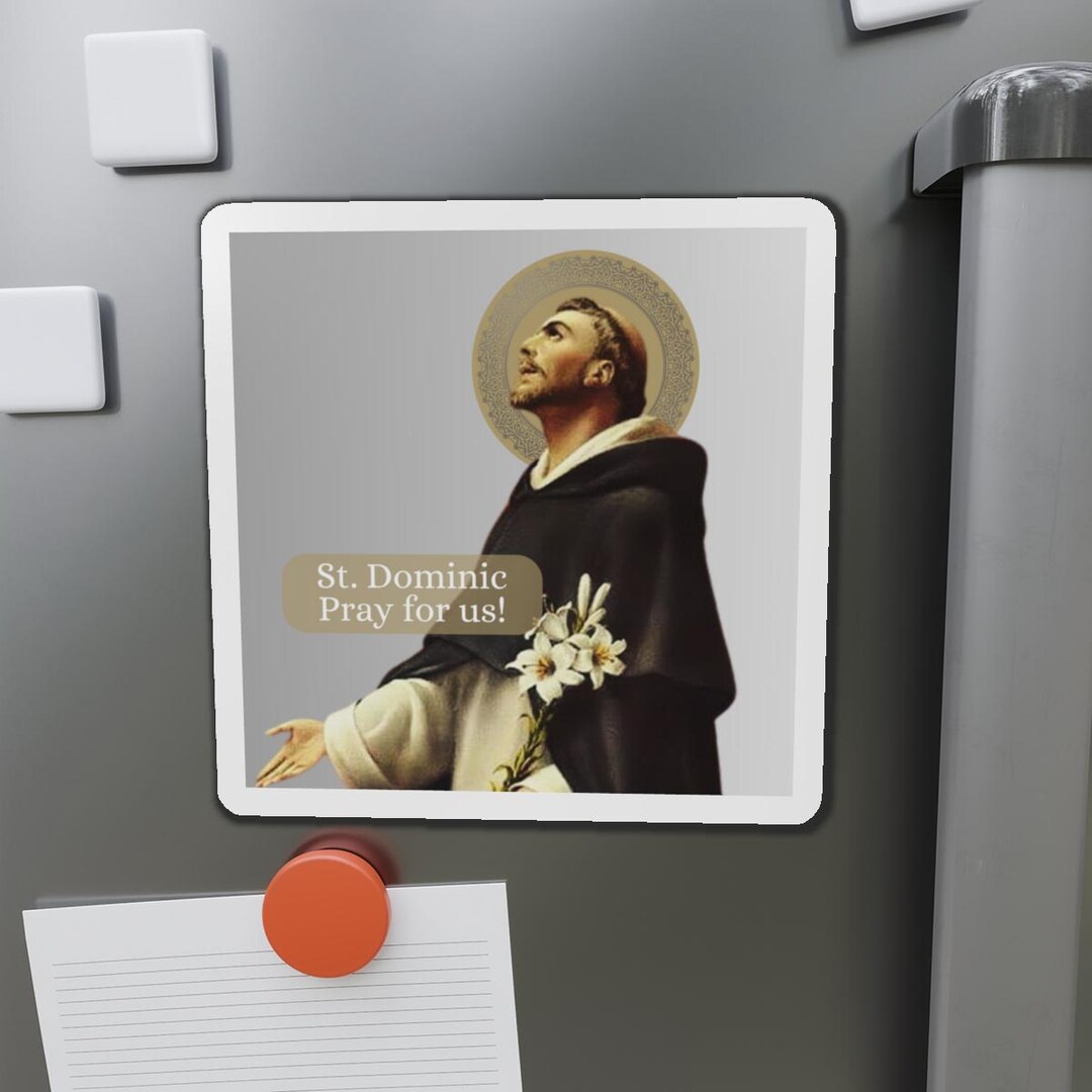 Saint Dominic De Guzman, Pray for Us! Catholic Saint Magnet - Etsy