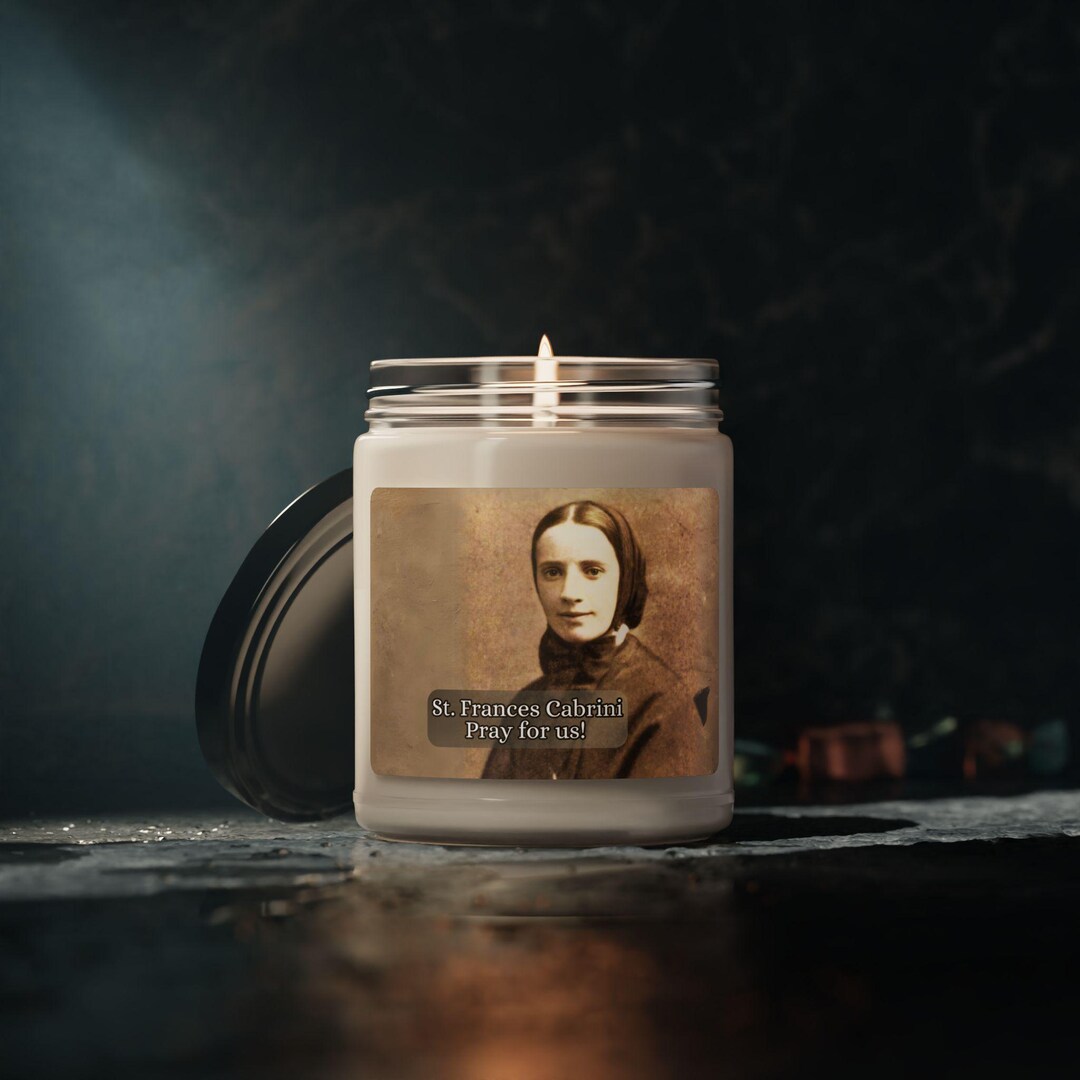 St. Frances Xavier Cabrini Catholic Saint Prayer Candle (option 2 ...