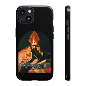 Saint Augustine of Hippo Quote - Cell Phone Case - Tough Cases